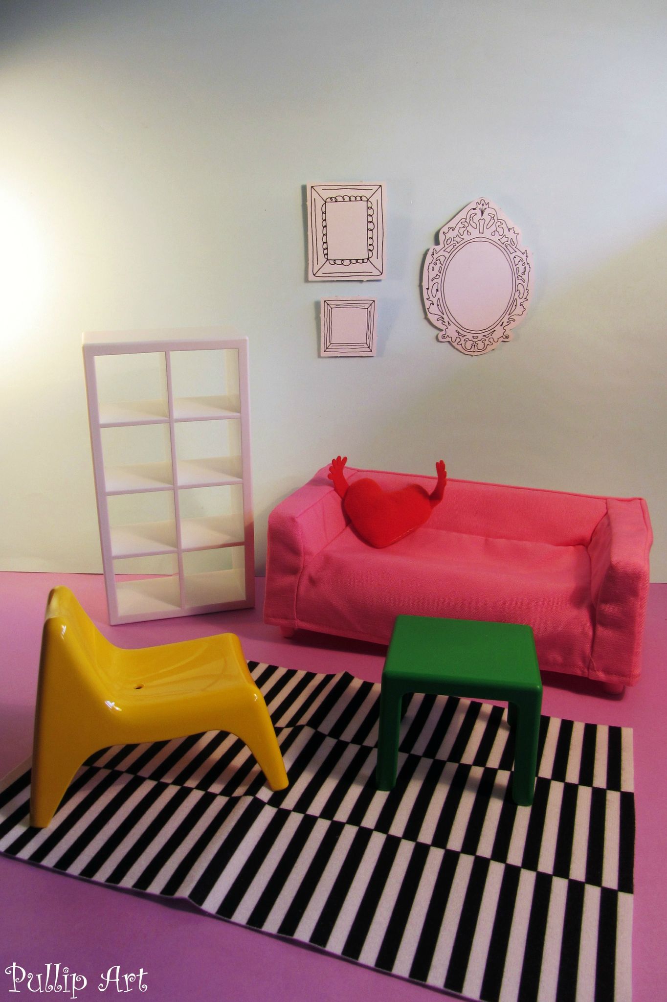 Maison De Poup?es (1 6, Pullip, Blythe, Barbie, Monster High Fabriquer Table Basse Bois Palette ~ Maison De Poup?es (1 6, Pullip, Blythe, Barbie, Monster High
