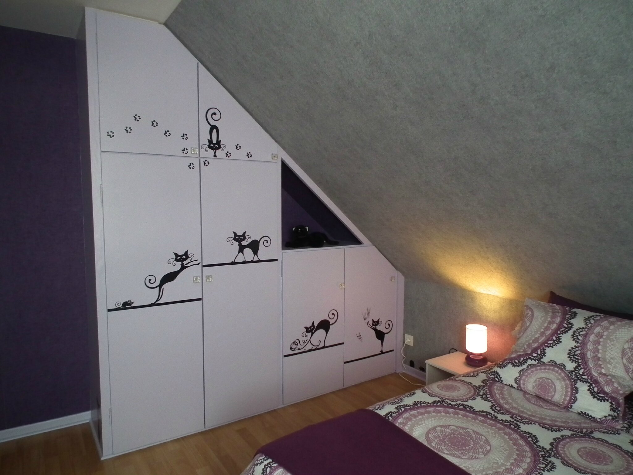 Chambre mansardee ado – lombards