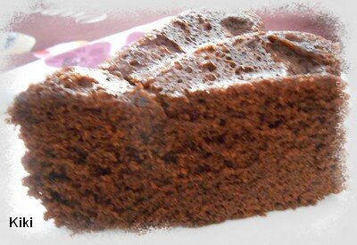 Gâteau au chocolat moelleux cuit au micro, onde