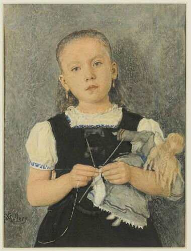 Xavier Mellery (Belgian Symbolist, 1845 -1921)