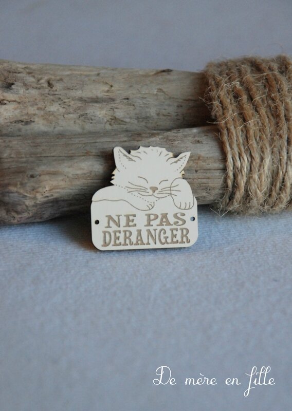 chat ne pas déranger