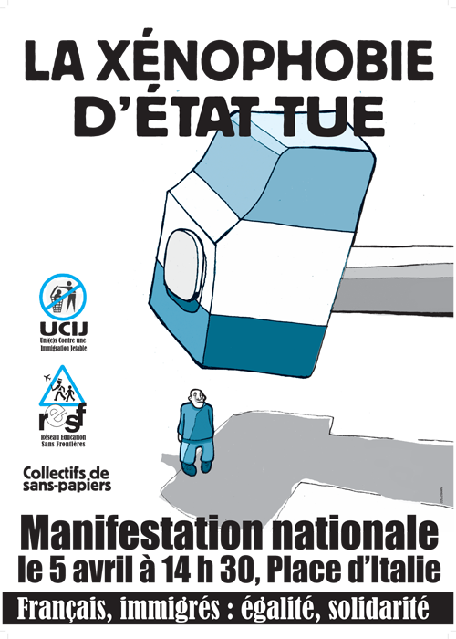 Contre la xénophobie d�Etat, manifestation dans toute la Contre la xénophobie d�Etat, manifestation dans toute la