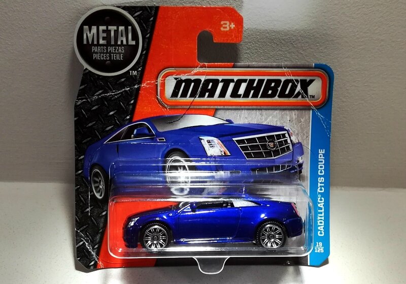 Cadillac CTS coupe (Matchbox)