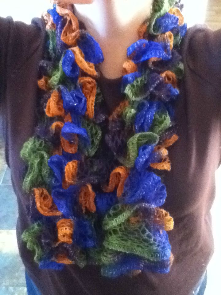 comment tricoter foulard froufrou