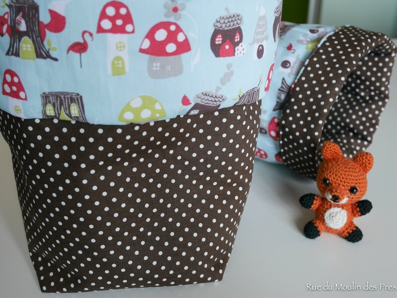 COUTURE Corbeille Petit Renard 02