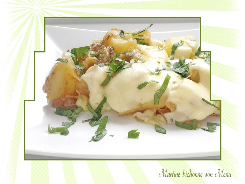 pommes de terre aux oignons et fromage fondu au cookeo pommes de terre aux oignons et fromage fondu au cookeo