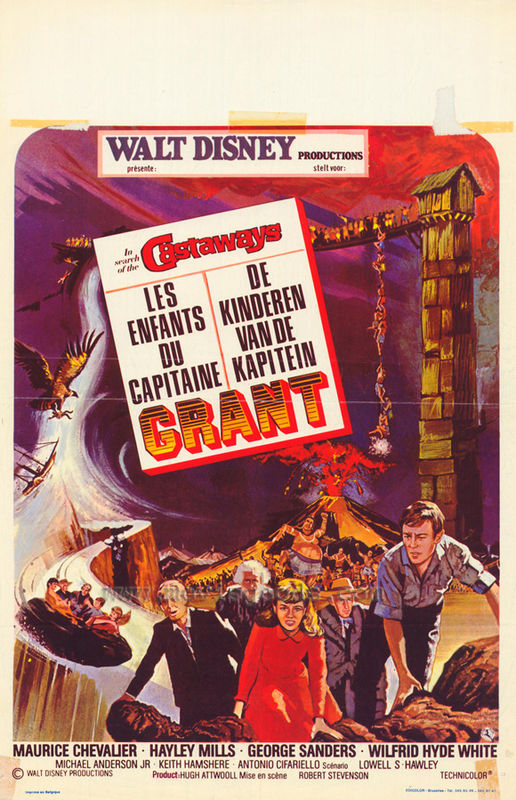 1963 Les Enfants Du Capitaine Grant