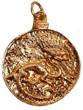 TALISMAN DRAGON ROUGE