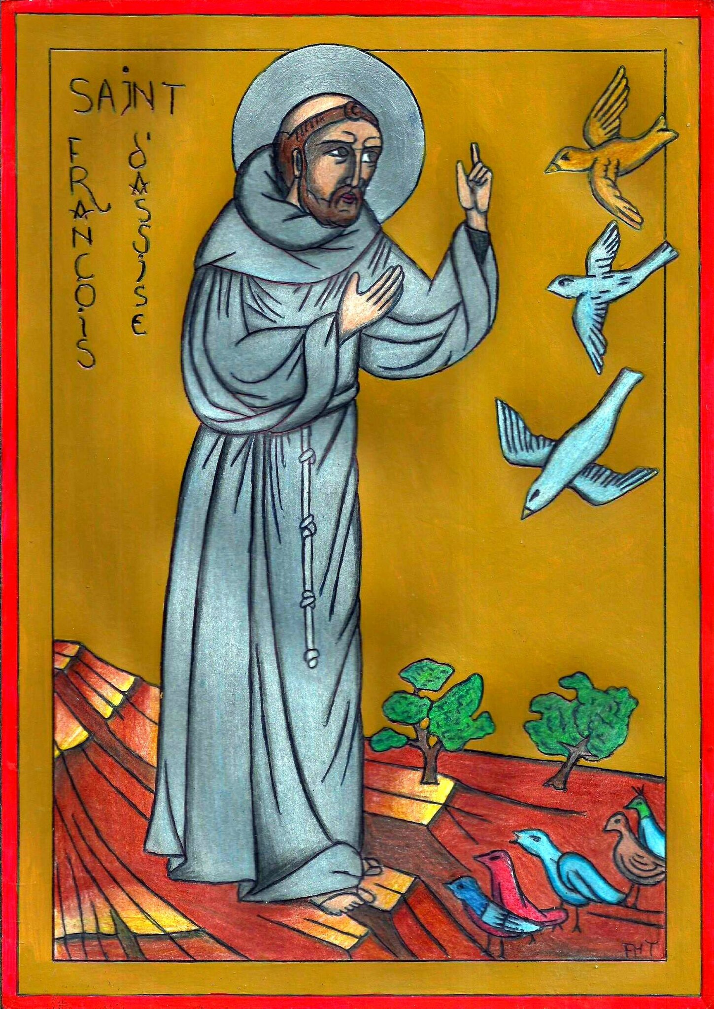 Ic´nes pour la Famille Franciscaine de Gironde Ic´nes et dessins Ic´nes pour la Famille Franciscaine de Gironde