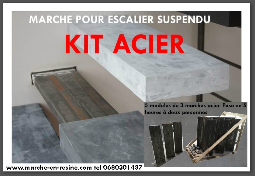 escalier suspendu