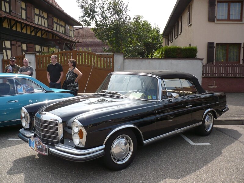 1961 Mercedes convertible #7