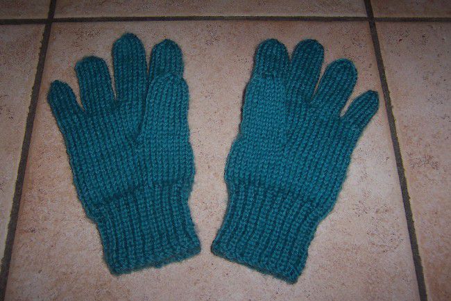 comment tricoter gants laine
