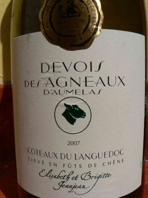 C Teaux Du Languedoc Blanc Devois Des Agneaux D Aumelas Tastingnotes