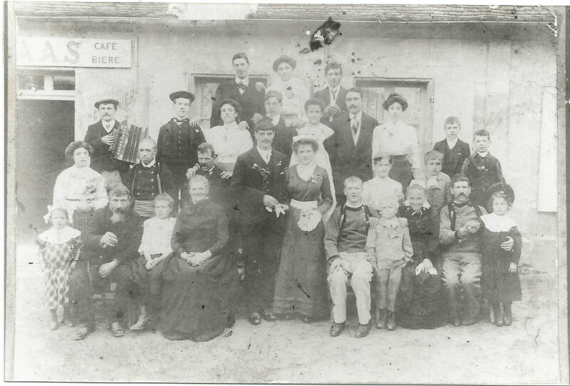 1912 mariage breton a Ourscamp