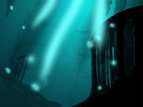 speed painting sous l'eau
