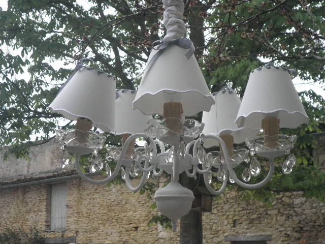 Lustre et pampilles chic&broc