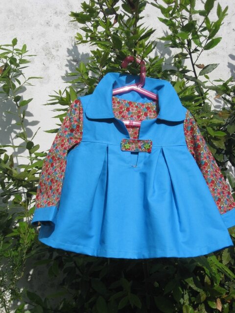 VAREUSE FILLE TURQUOISE