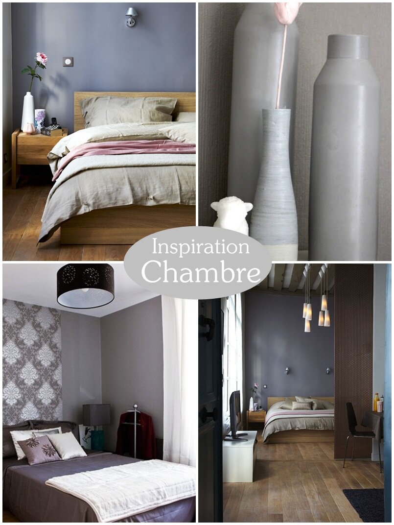 Inspiration: du gris dans la chambre... la vie devant moi