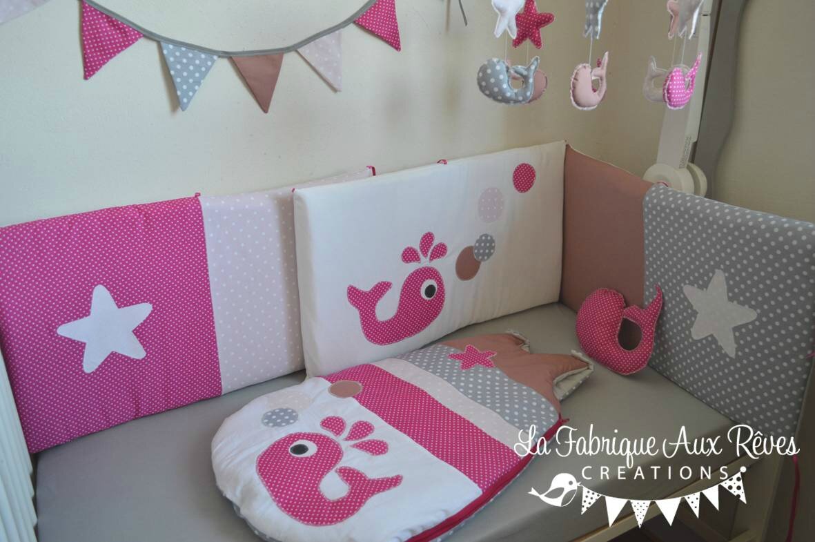 Chambre gris et rose fuchsia – lombards
