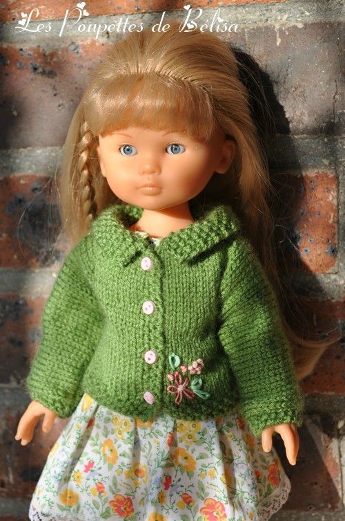 J ai trouvé un joli modèle de gilet à tricoter Les