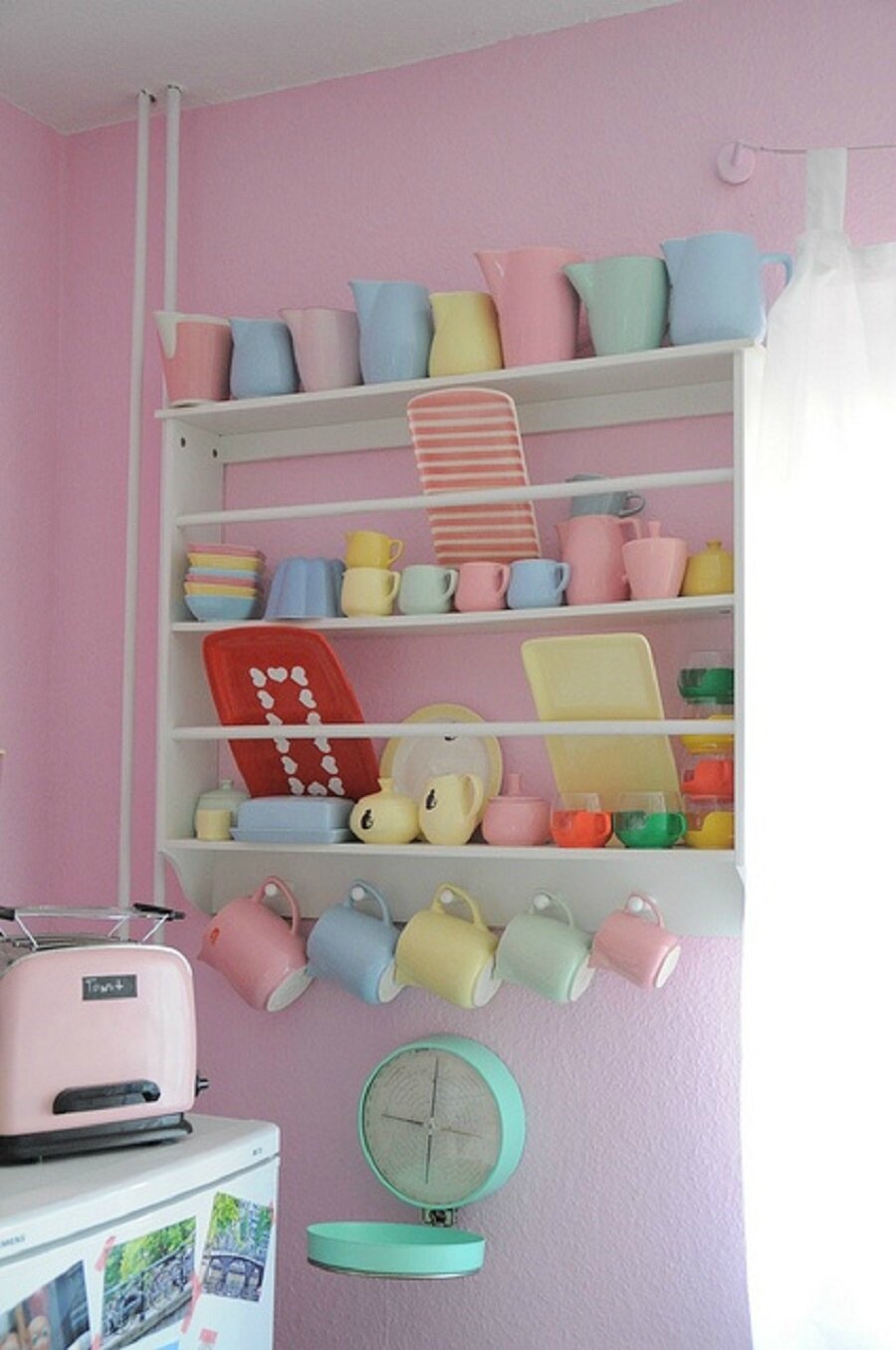 Deco cuisine rose pale: photo decoration rose avec pinterest ...