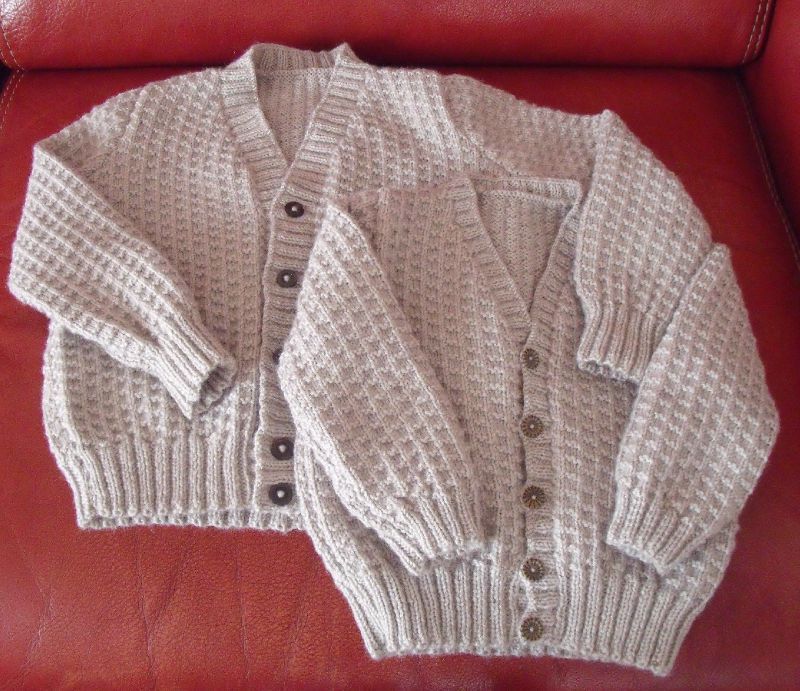 tricoter un gilet 18 mois