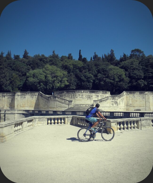 vélo bleu