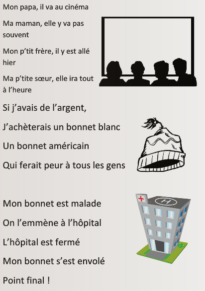 Mon Papa Il Va Au Cinéma Comptine de moyenne section - Timoléon