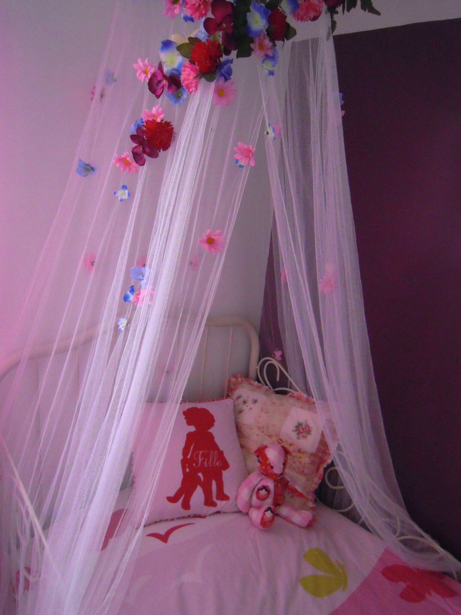 La chambre de fille! les confettis de paskline