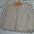 Gilet frou-frous 