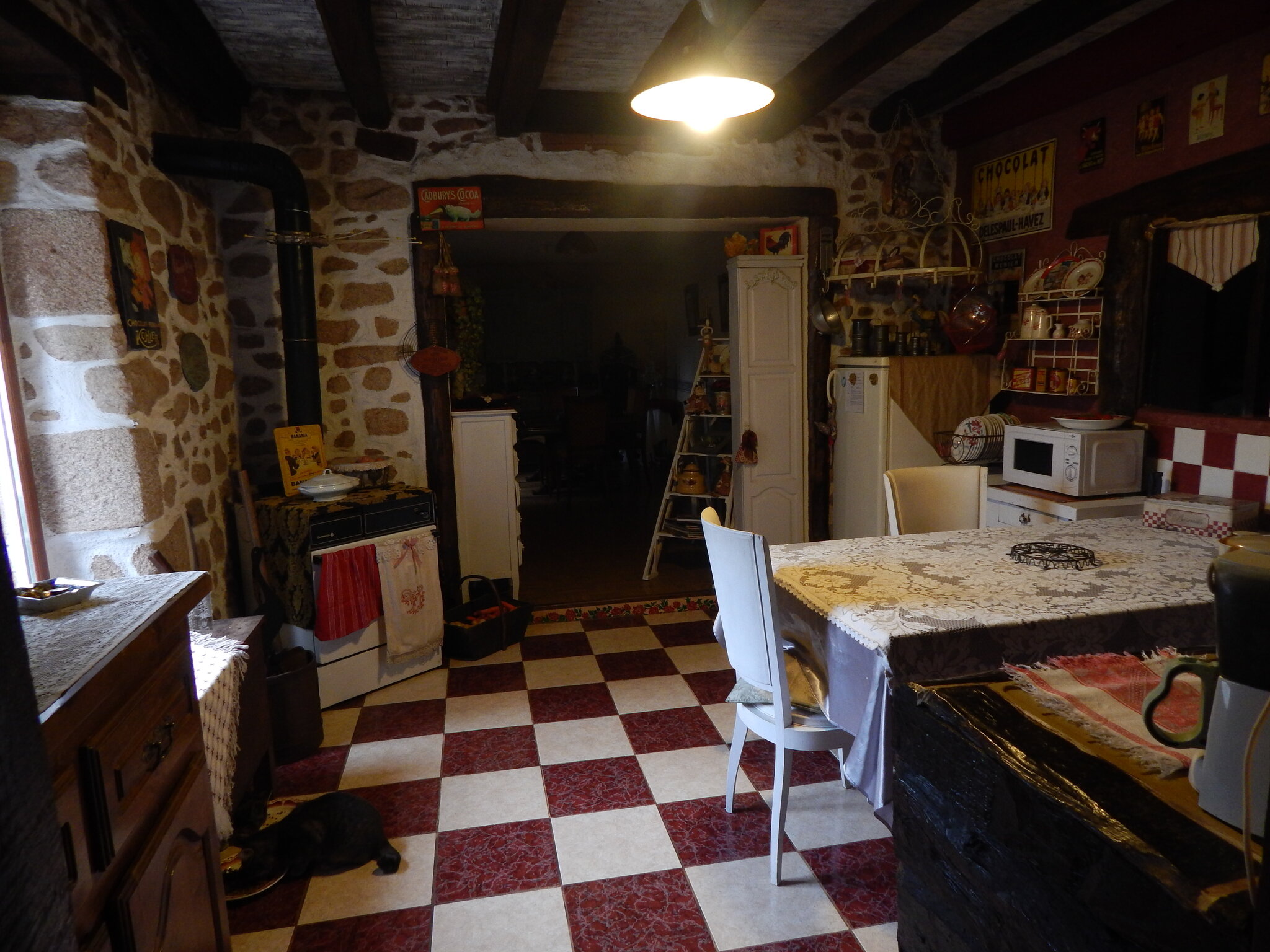 Déco // ma cuisine de grand mére a la jonchére saint maurice