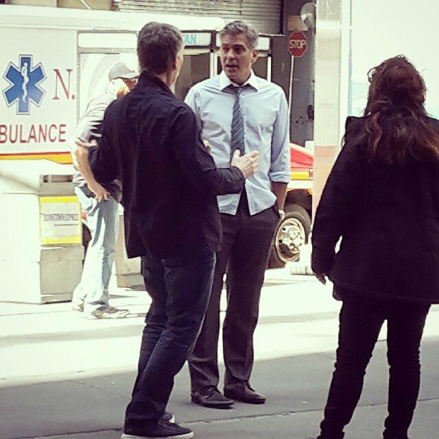 George Clooney on location: Money Monster NYC April 18, 2015 103580024