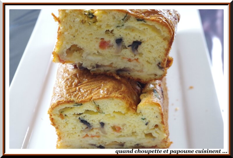 cake aux tomates, à la mozzarella et au basilic-5218