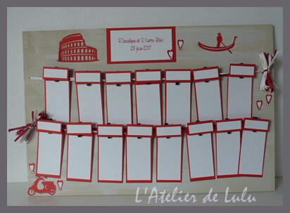 plan de table mariage italie