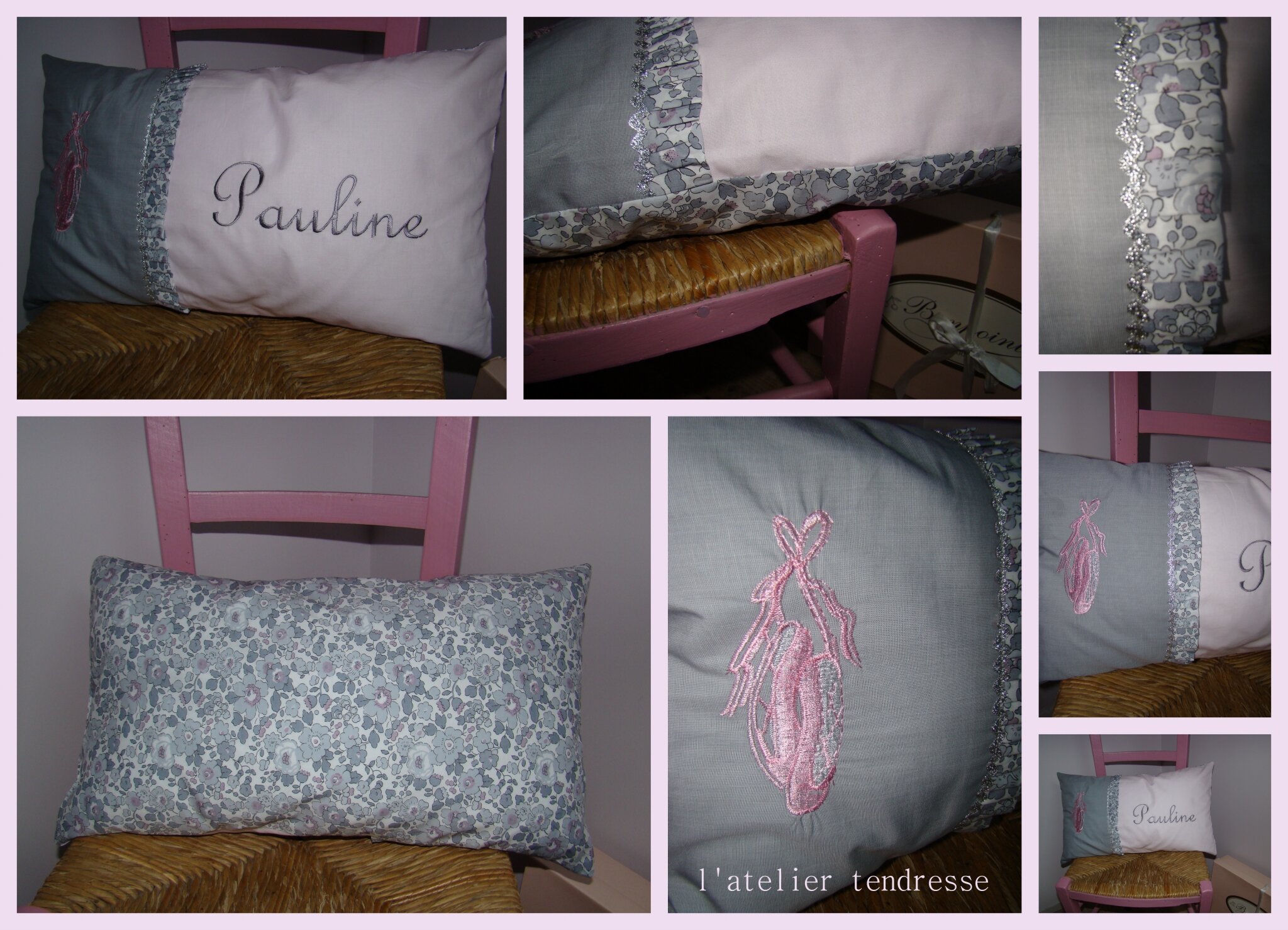 Gris et rose l'atelier tendresse