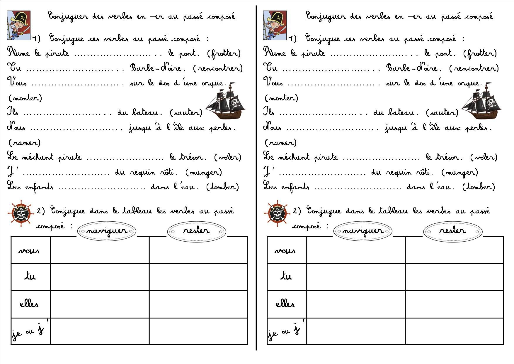 Verbo rencontrer al passe compose