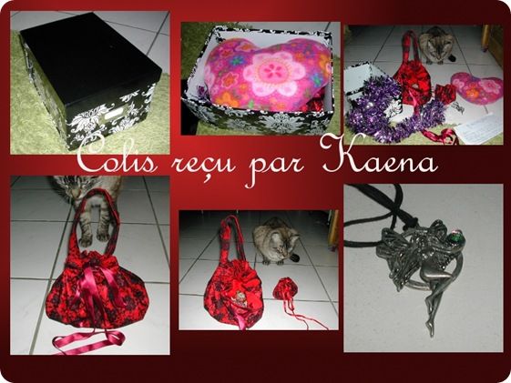 Colis reçu Kaena Colis reçu Kaena