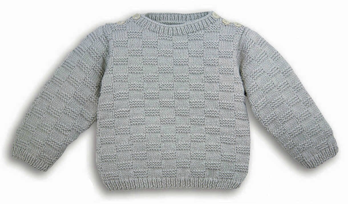 tricoter pull enfant 2 ans