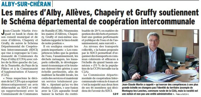 rencontre alby sur cheran