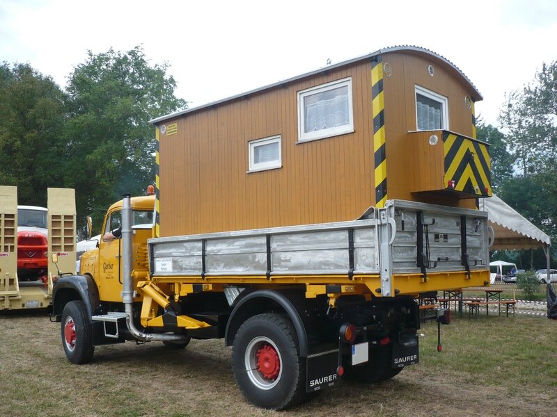 SAURER 5DM plateau société Gerber Pfullingen 1974 Ohnenheim (2)