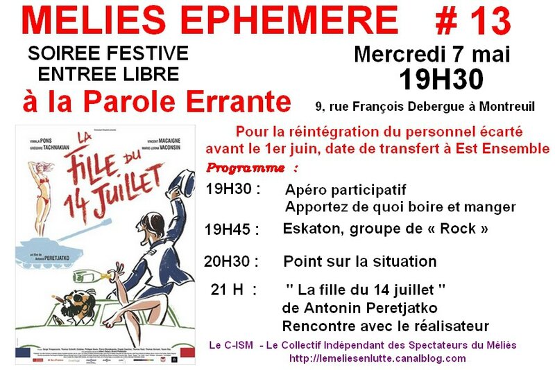 les rencontres universités rue 2013