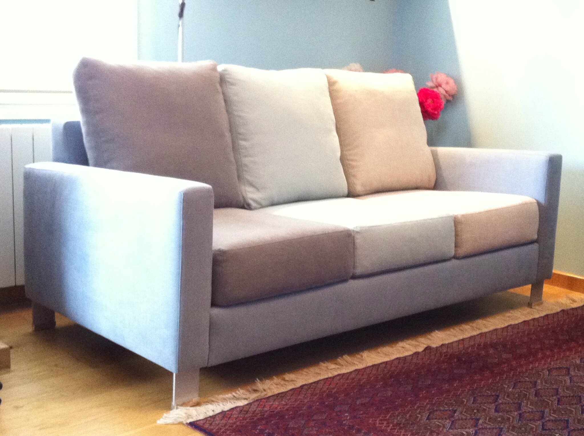 Banquette 1920 de mlle h. tendance chic, tapissier créateur Tissu idee banquette