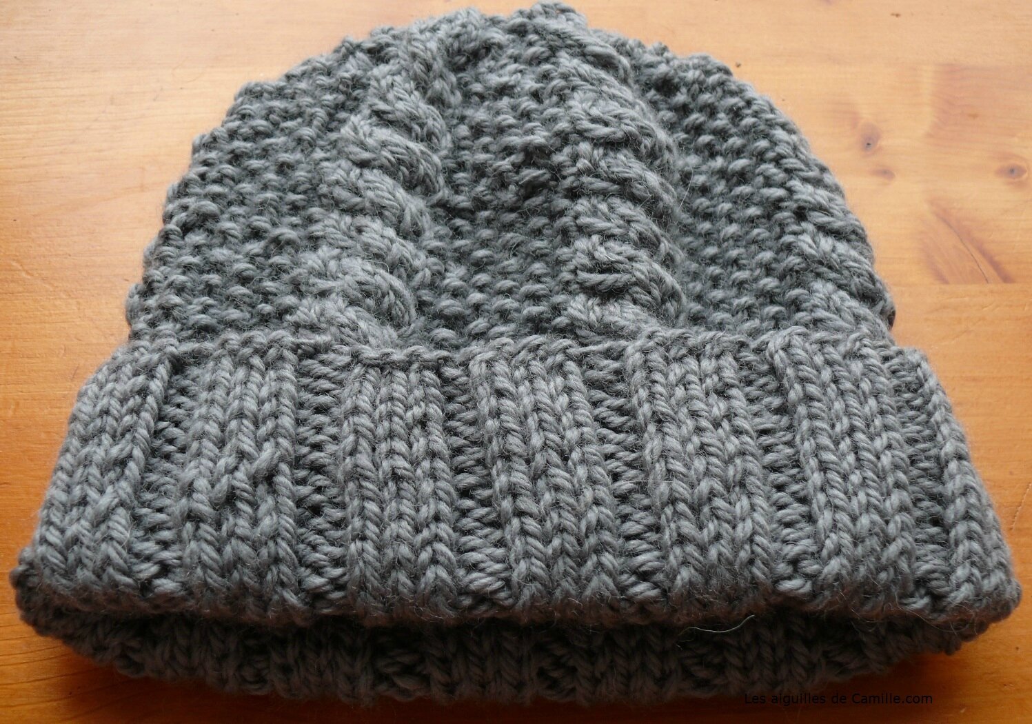 comment tricoter bonnet torsade