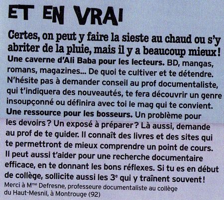 Rencontres savoirs cdi