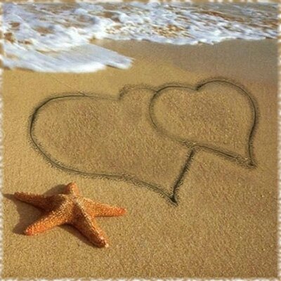 coeurs sable