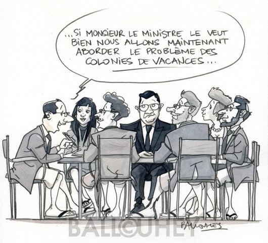 Réunion avec le ministre