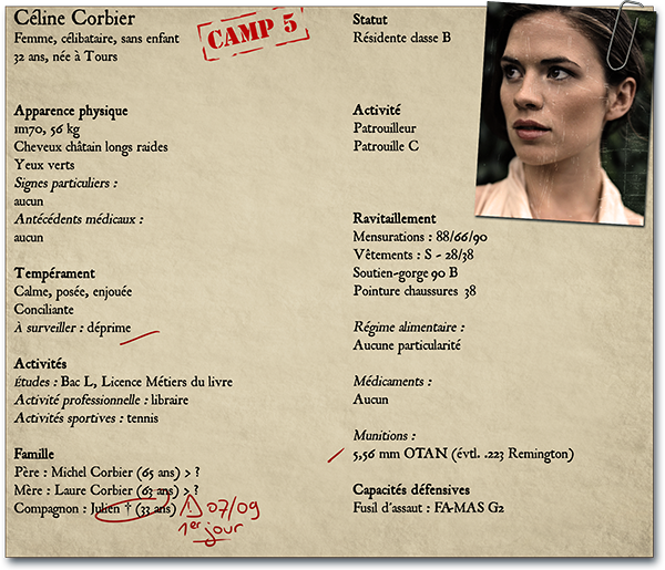 fiche perso Céline