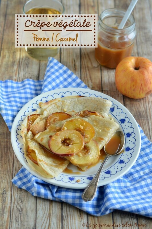 crepe vegan pomme caramel 1
