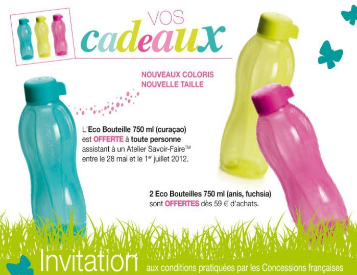 carte invitation tupperware