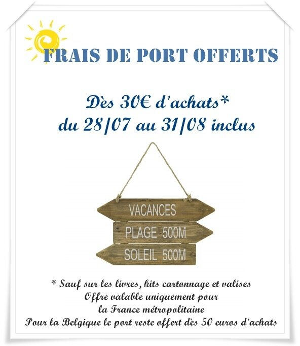 frais de port été